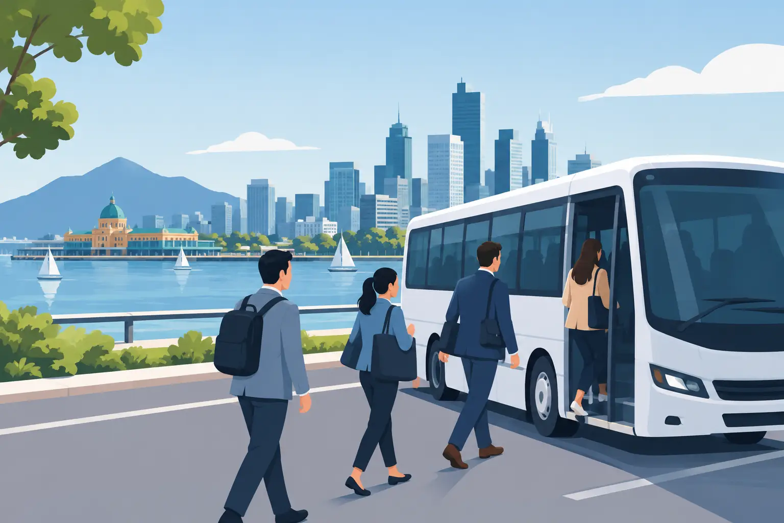 Work Shuttles for Reliable Victoria Commutes