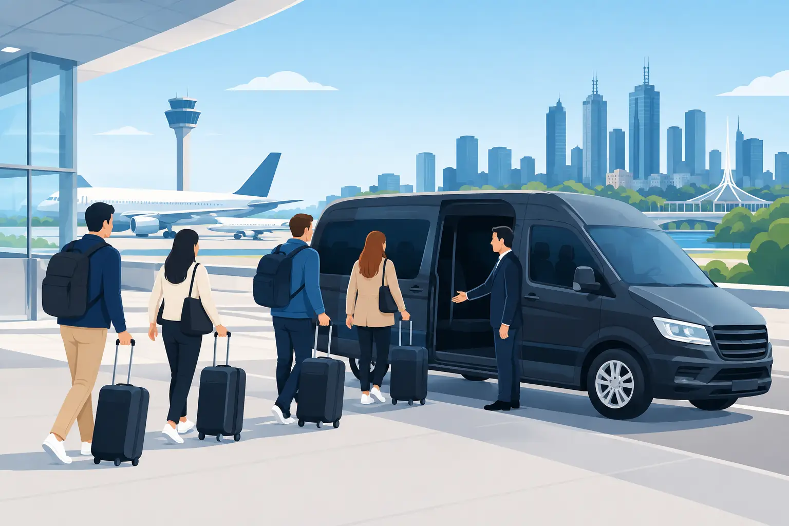 Airport Group Transfers for Melbourne Groups