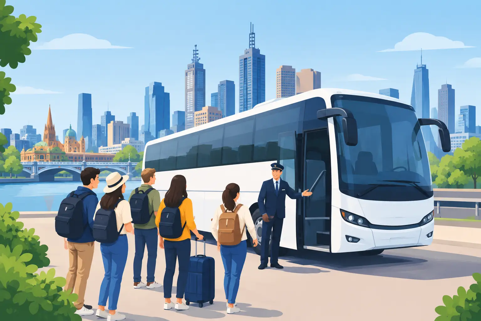 Bus Hire With Driver Melbourne for Group Trips