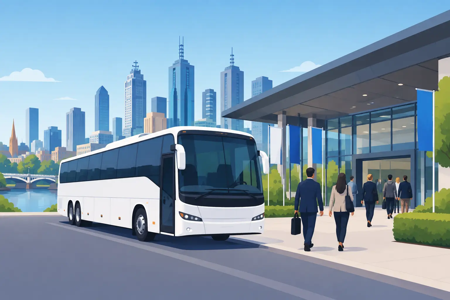 Conference Shuttle Bus Melbourne for Events