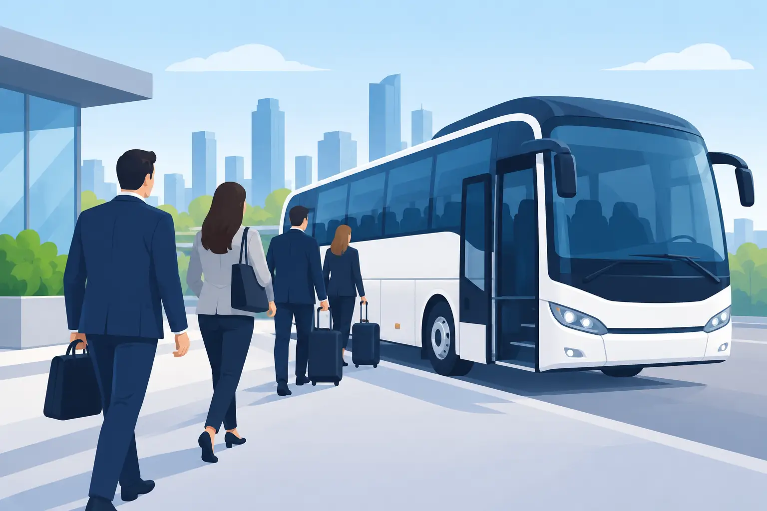 Corporate Bus Hire for Smarter Group Travel