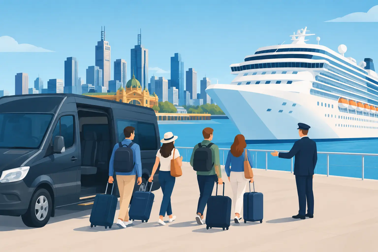 Cruise Ship Transfers for Groups in Melbourne