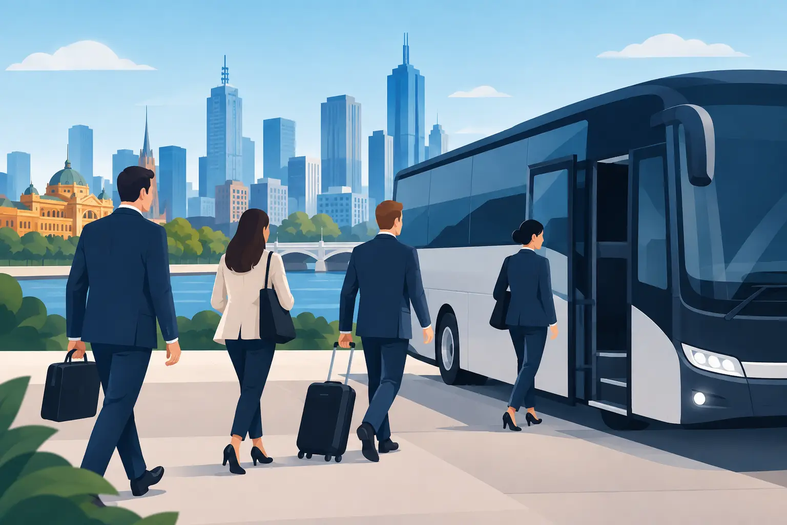 Corporate Event Transport Options for Victoria Teams